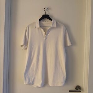 BYLT Basics White Polo Shirt